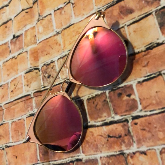 **5 for $20** Pink mirrored sunglasses 🕶 - Picture 3 of 5